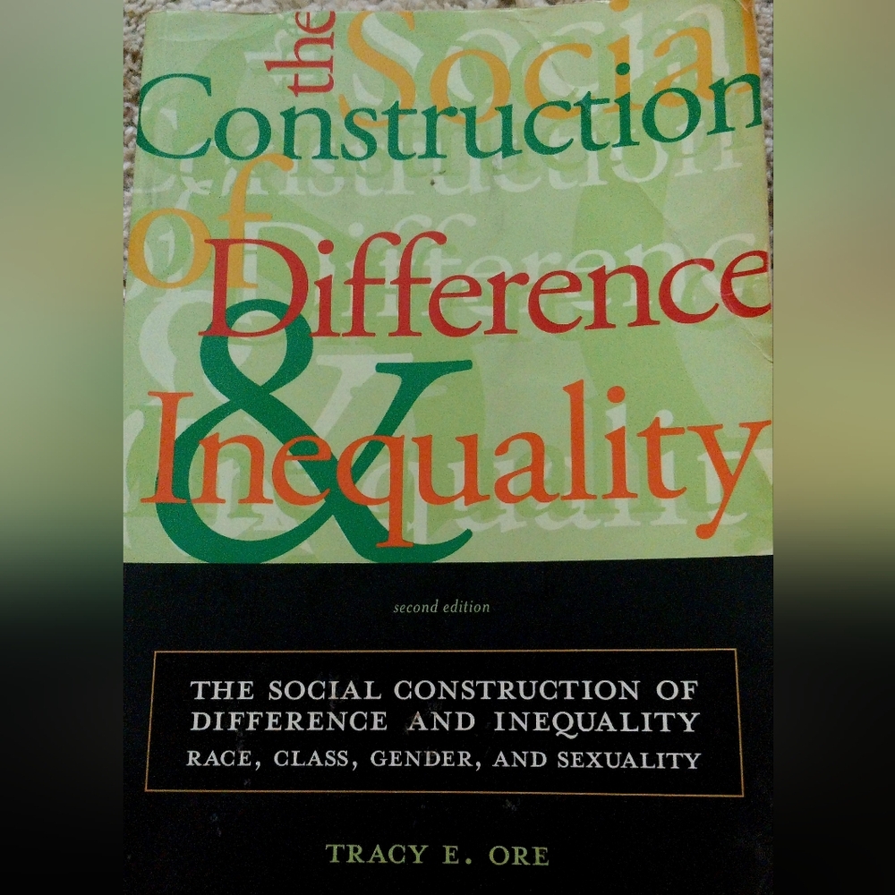 The Social Construction Of Difference And Inequality